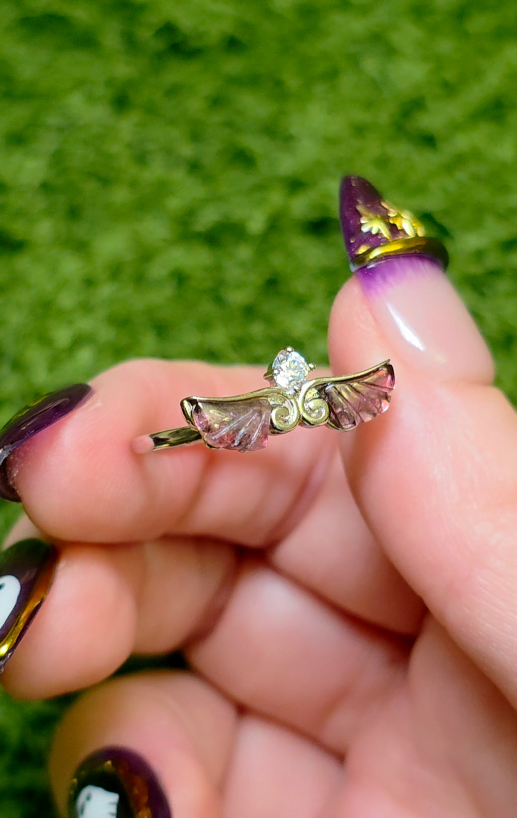 Tourmaline Wings Ring C