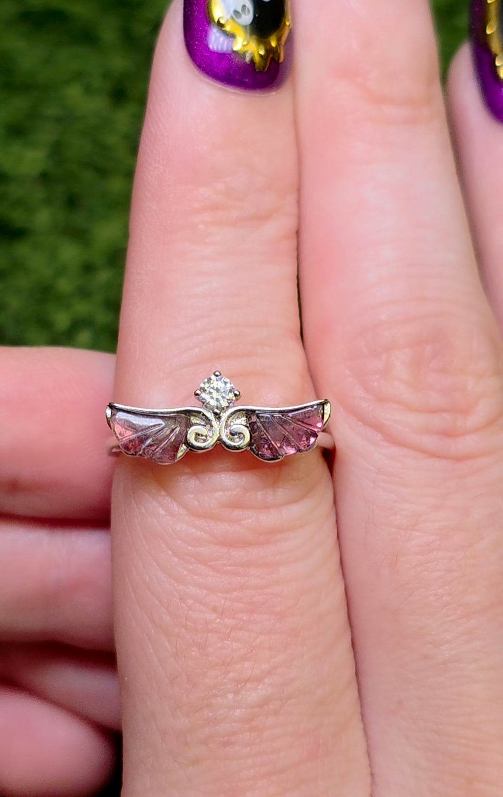 Tourmaline Wings Ring C