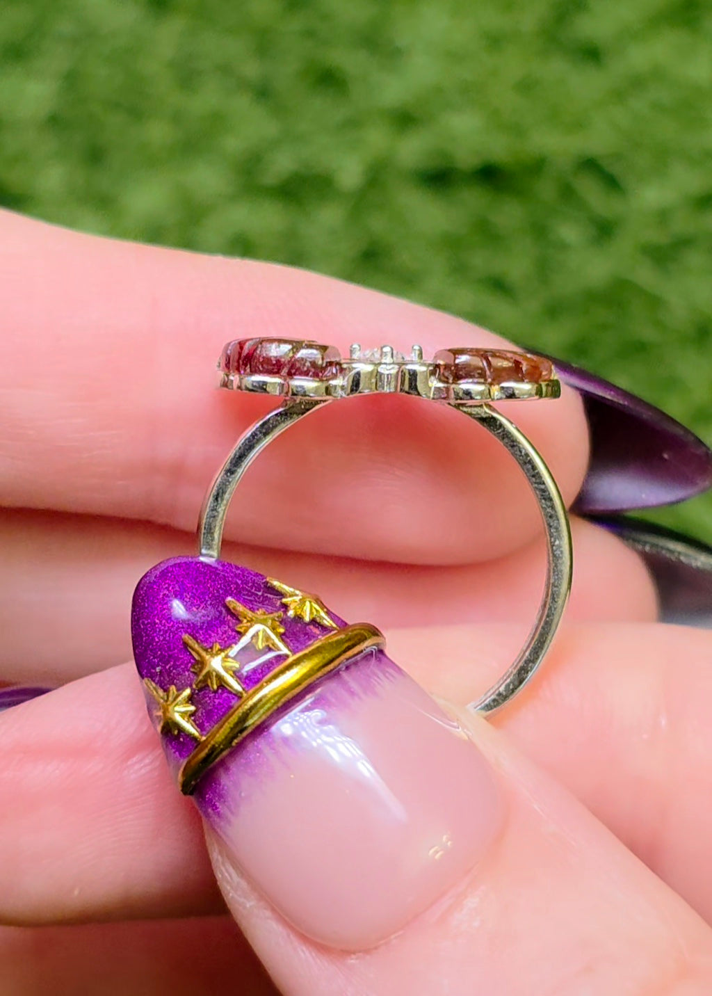 Tourmaline Wings Ring D