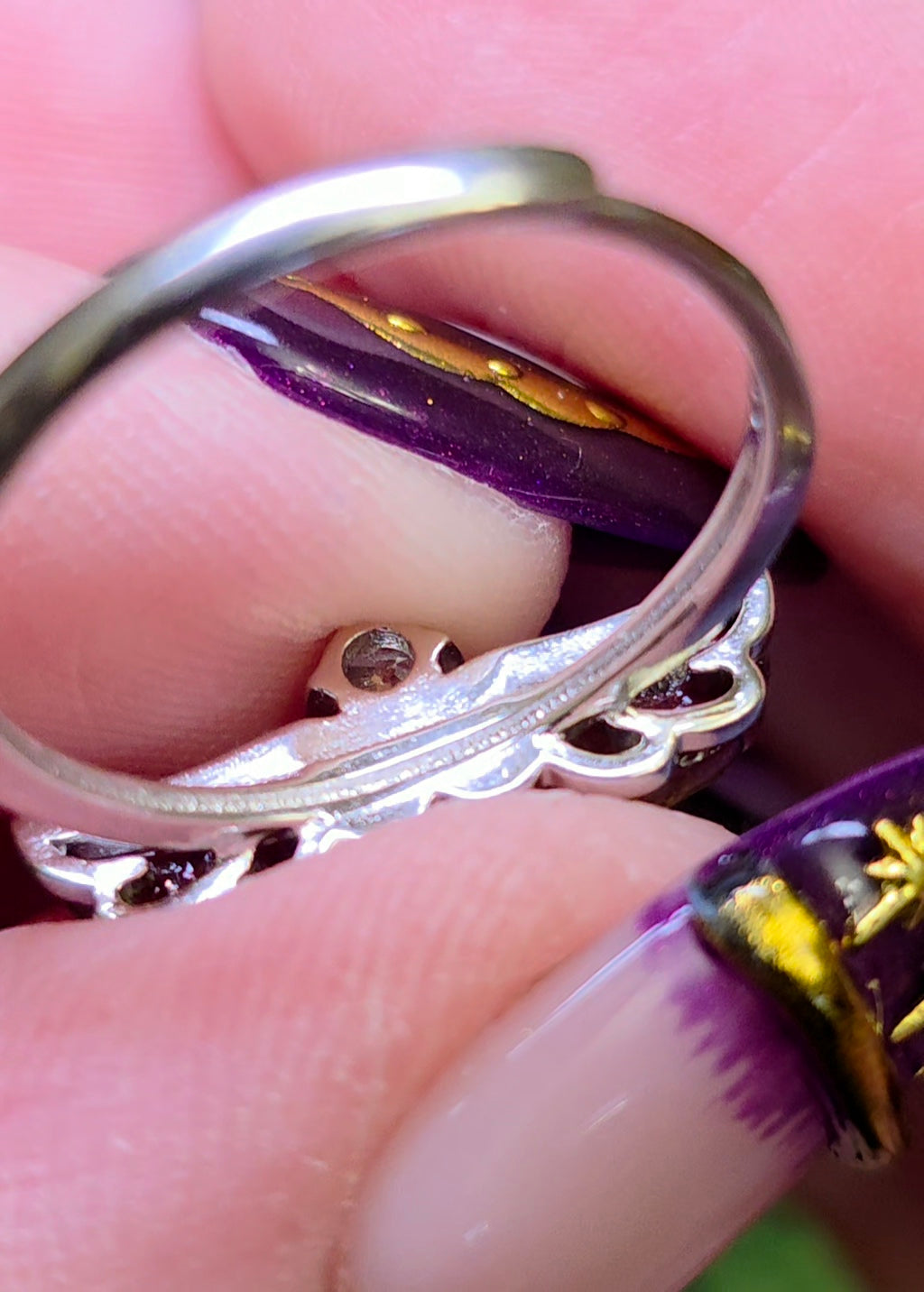 Tourmaline Wings Ring D