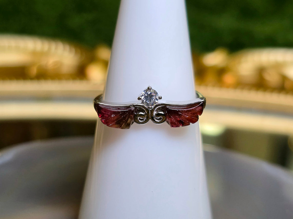 Tourmaline Wings Ring D
