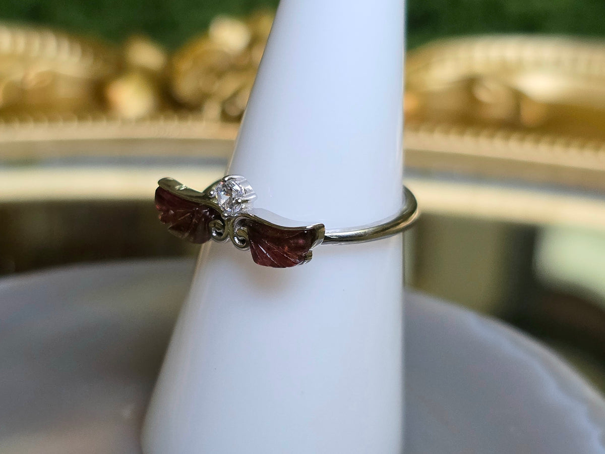 Tourmaline Wings Ring D