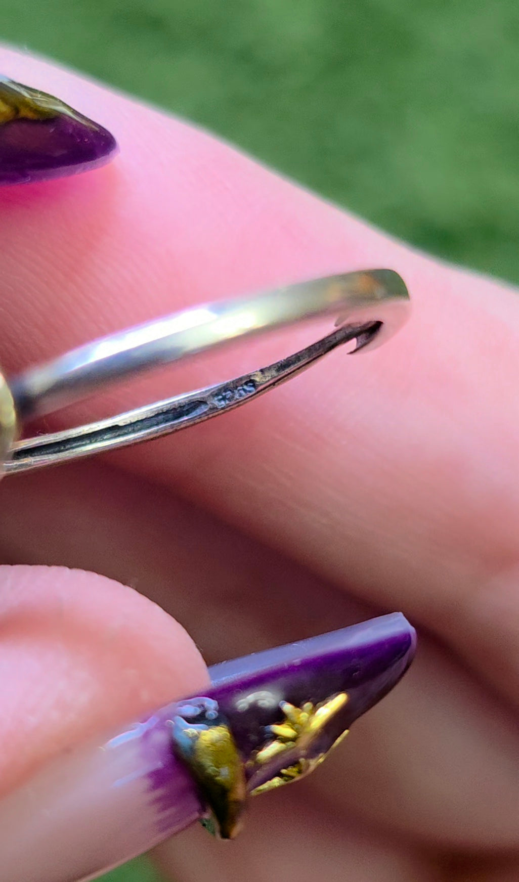 Orange Garden Quartz Ring