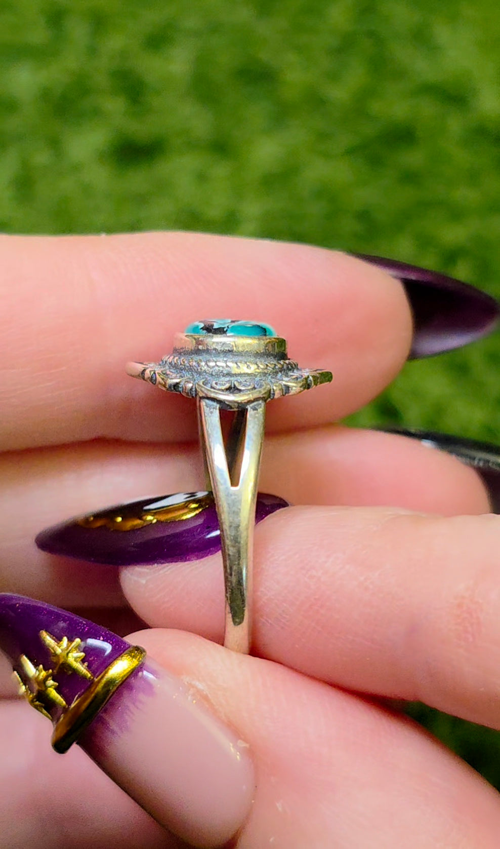 Turquoise Donut Ring