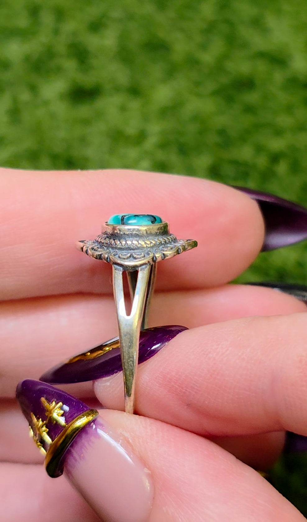 Turquoise Donut Ring