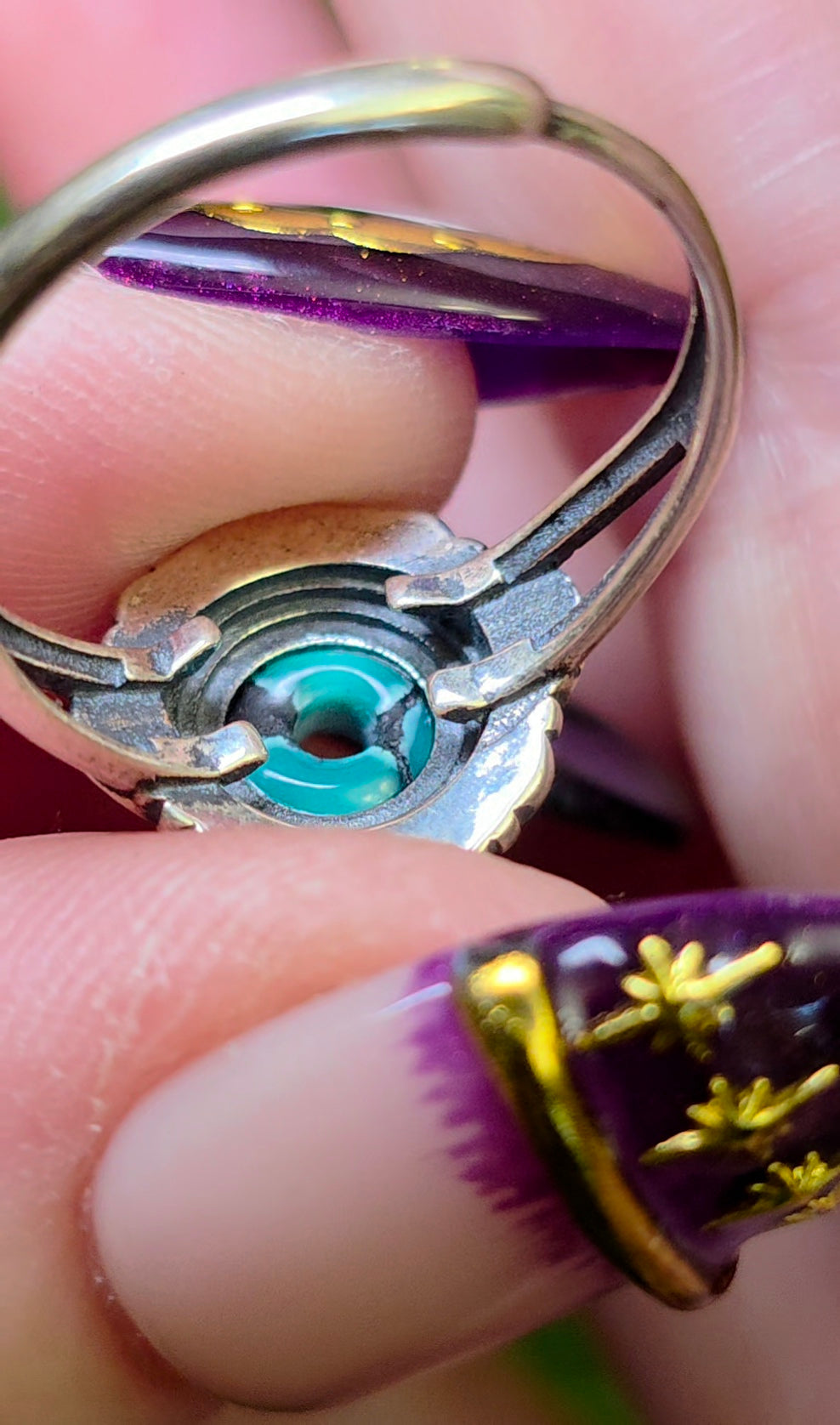 Turquoise Donut Ring