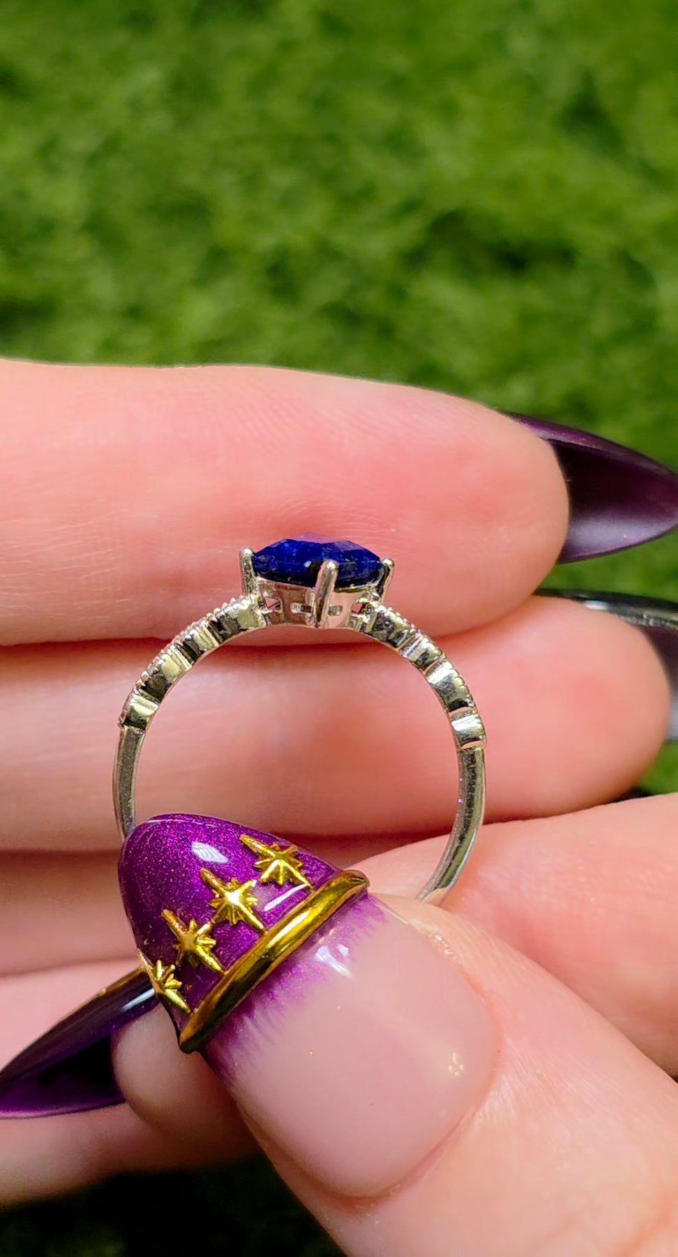 Lapis Lazuli Kite Ring