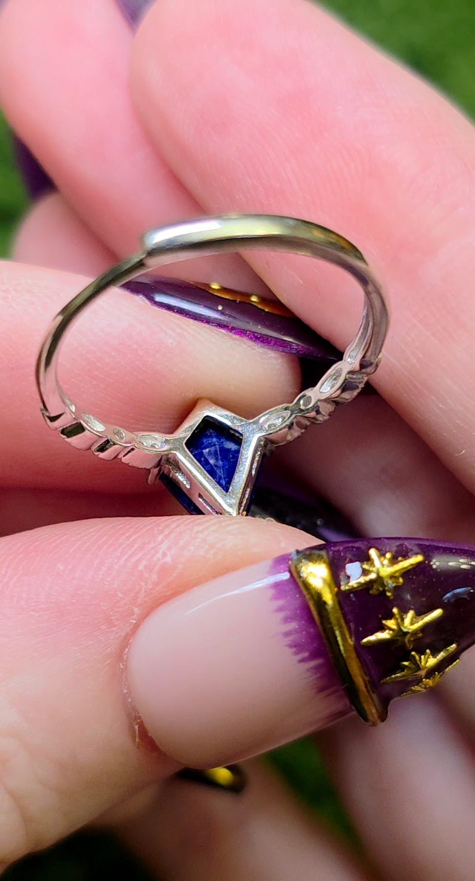 Lapis Lazuli Kite Ring