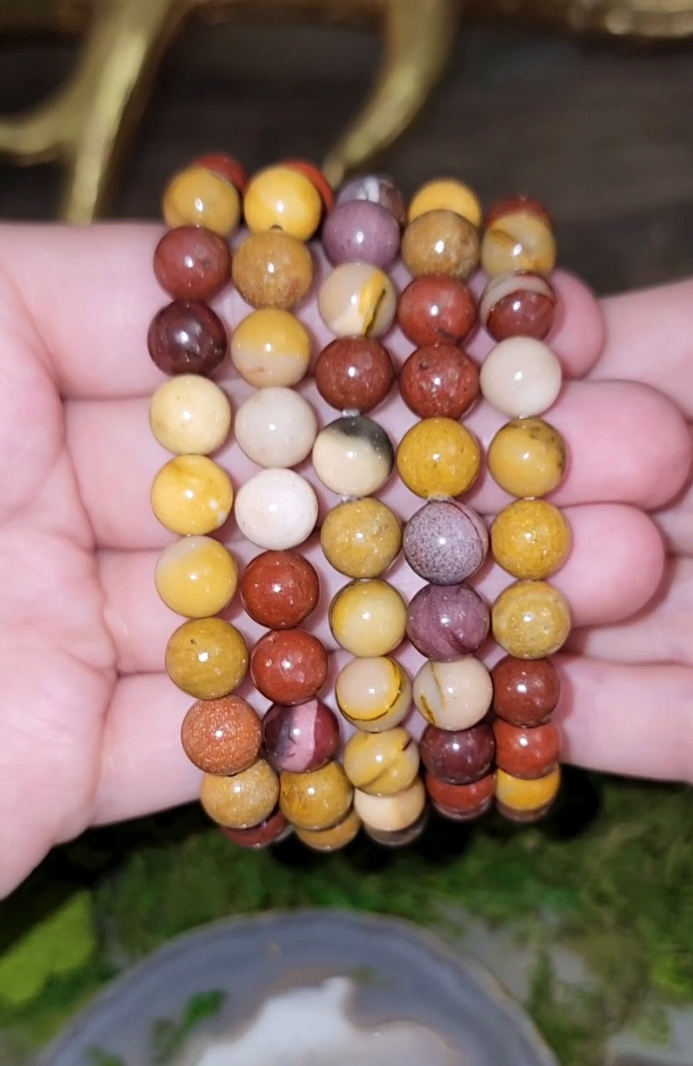 8mm Mookaite Stretch Bracelet