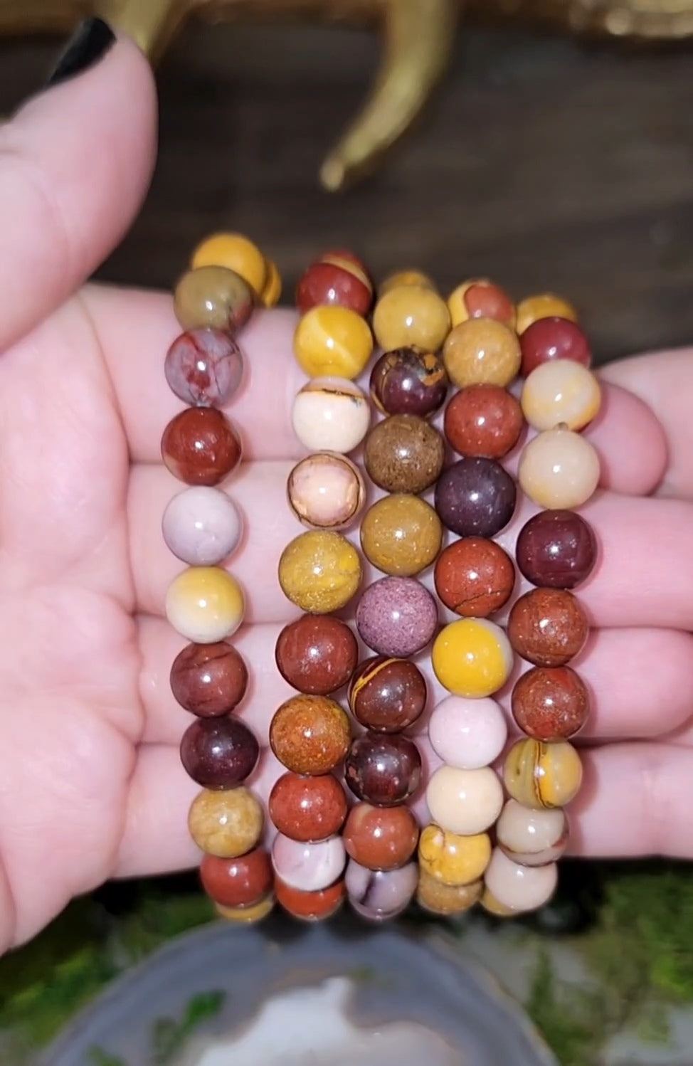 8mm Mookaite Stretch Bracelet