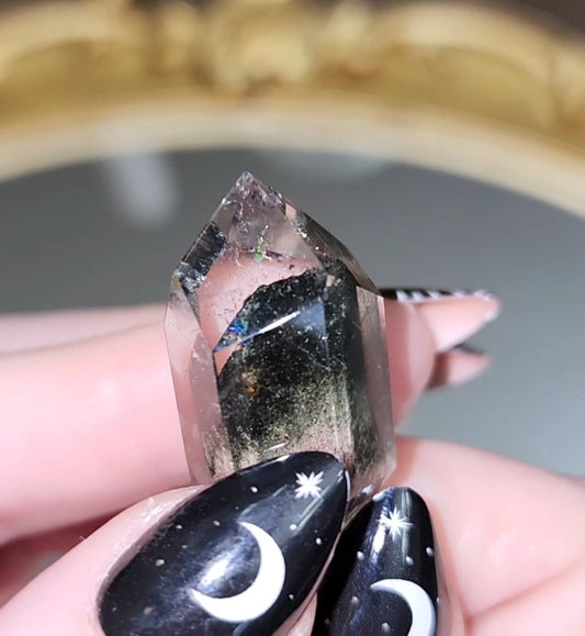 Garden Quartz Point Pendant D