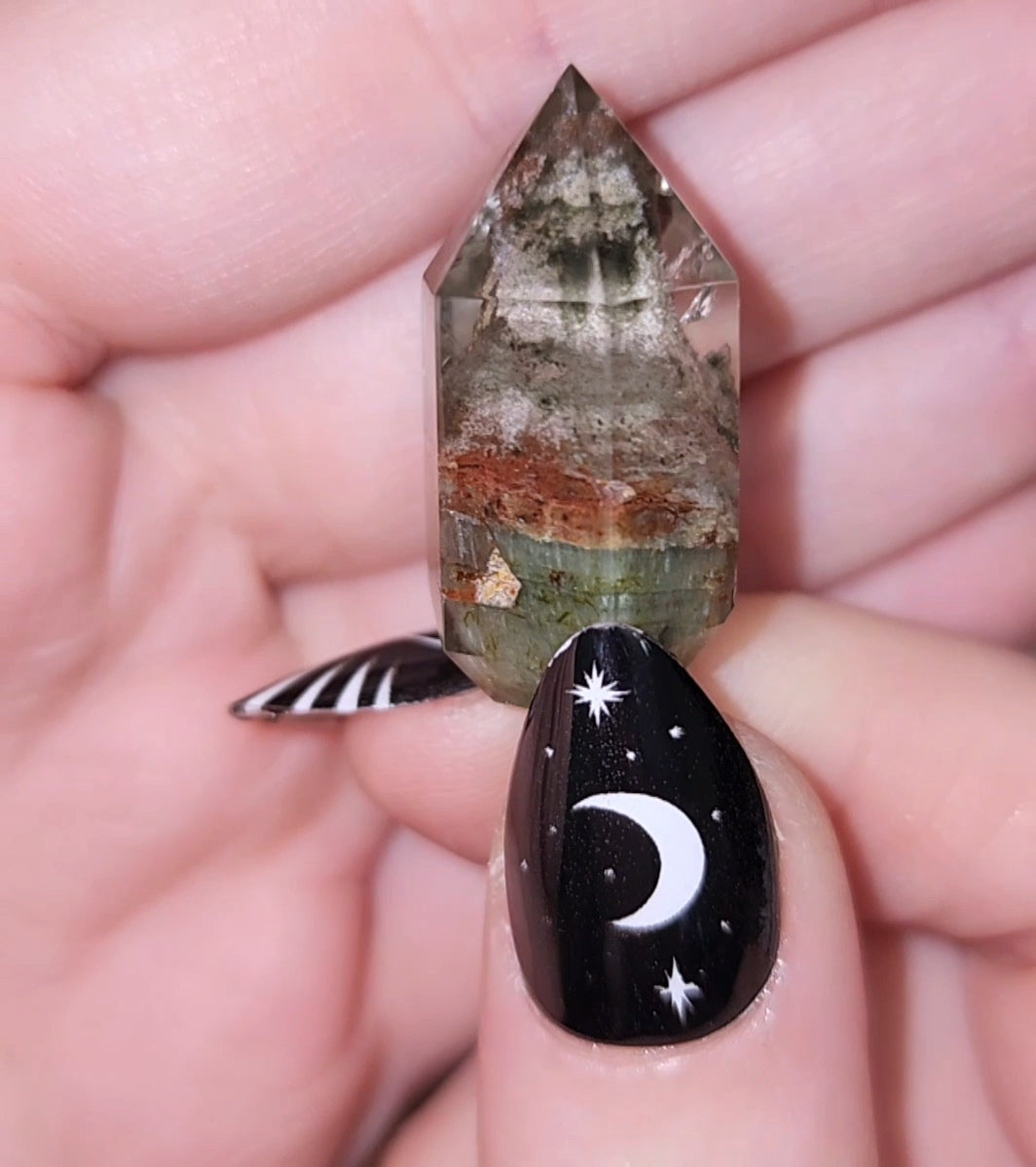 Garden Quartz Point Pendant E