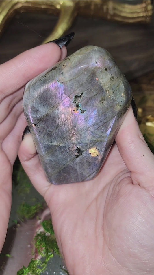 Unicorn Flash Labradorite Freeform