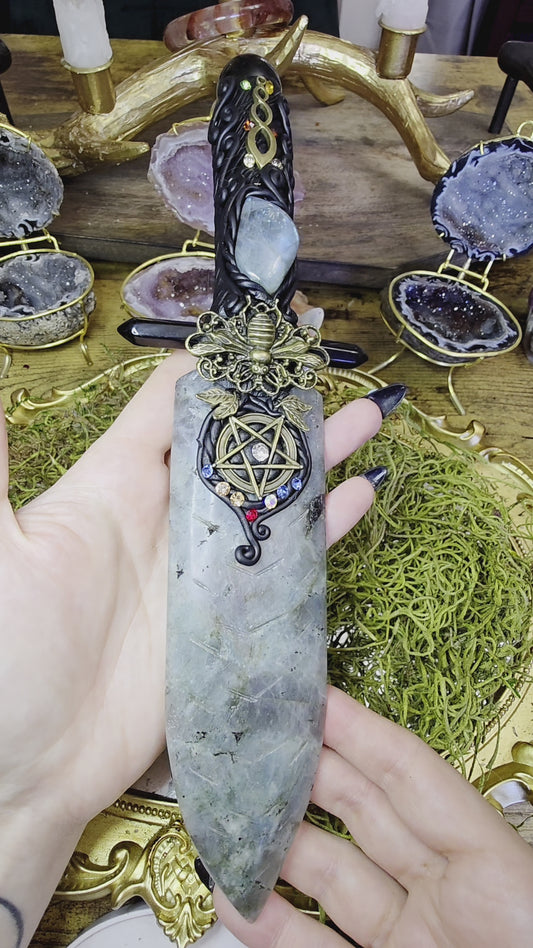 Labradorite Dagger