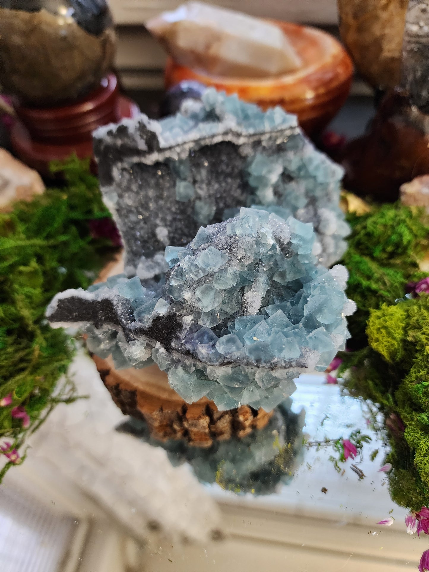 Sugar Fluorite Specimen