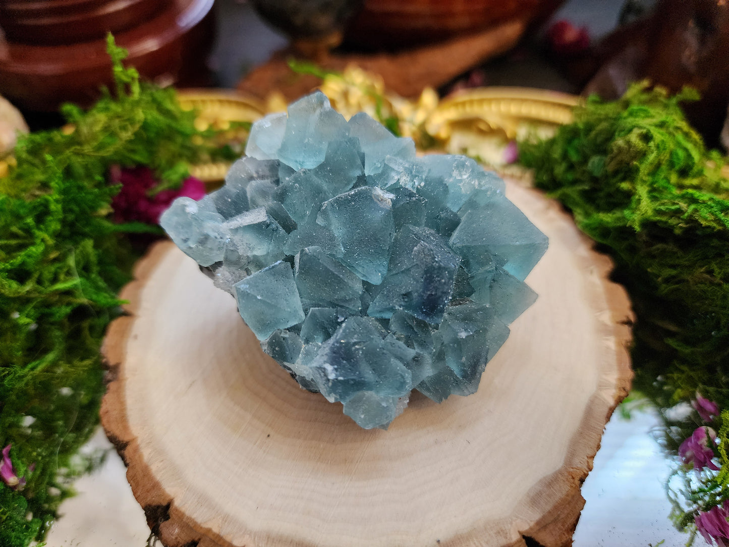 Sugar Fluorite Specimen