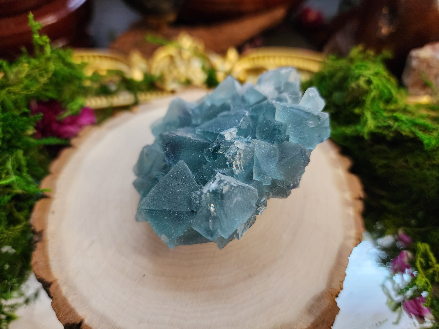 Sugar Fluorite Specimen