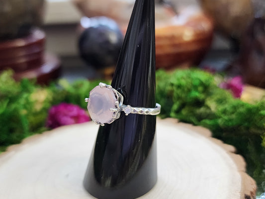 Rose Quartz Ring