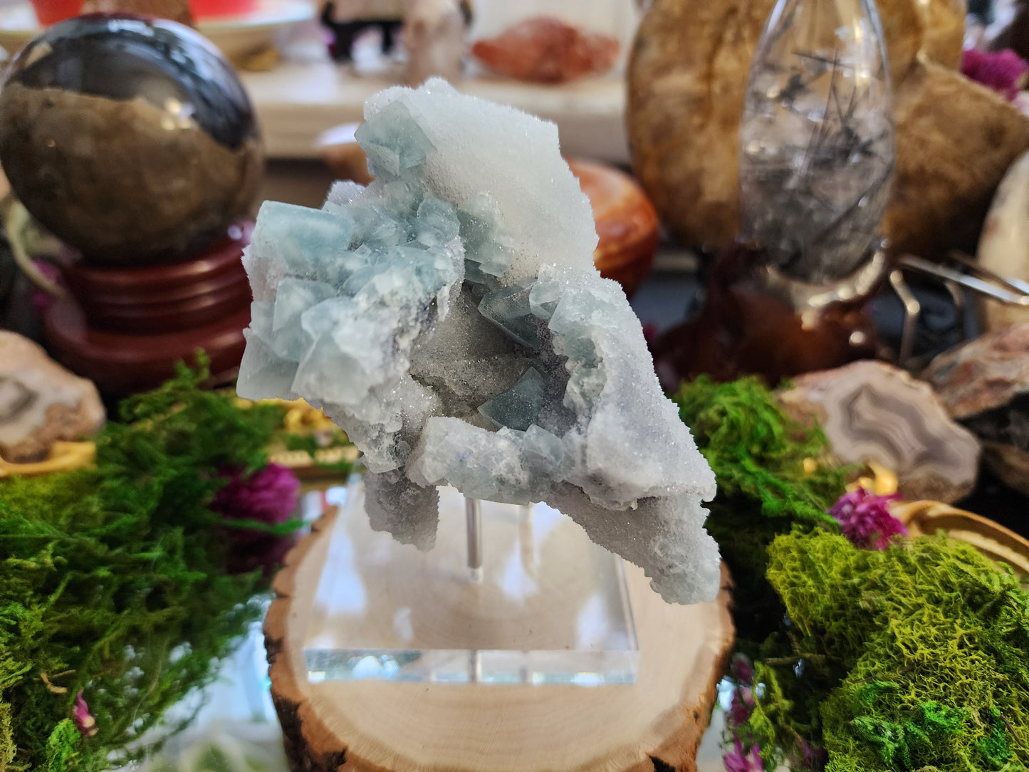 Sugar Fluorite Freeform