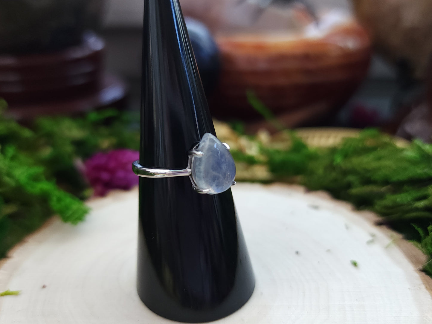 Labradorite Teardrop Ring B