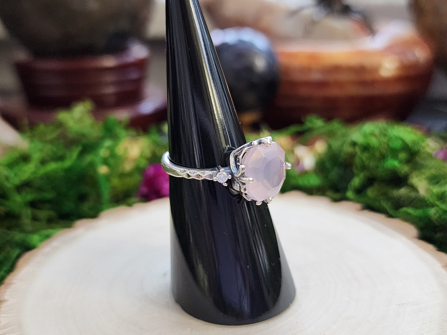 Rose Quartz Ring